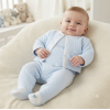 BW-13-450: Baby Boys Quilted 2 Piece Outfit - Hug Me (NB-6 Months)